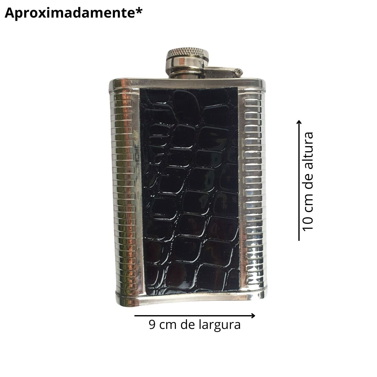 Kit Cantil Preto Inox Com Canivete Multifuncional Kit Cantil Preto Inox Com Canivete Multifuncional